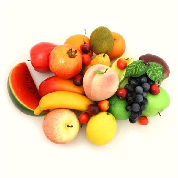 Sleep Ez Decorative Realistic Artificial Fruits; Assorted Color - Pack of 32 SL882163